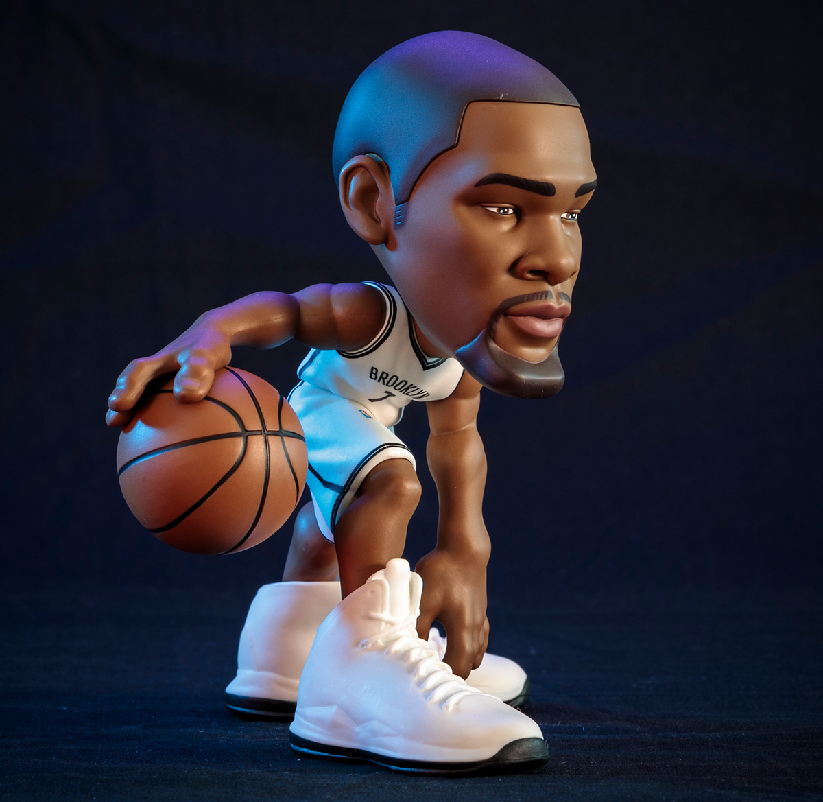 NBA Brooklyn Nets smALL Stars Action Figure - Kevin Durant