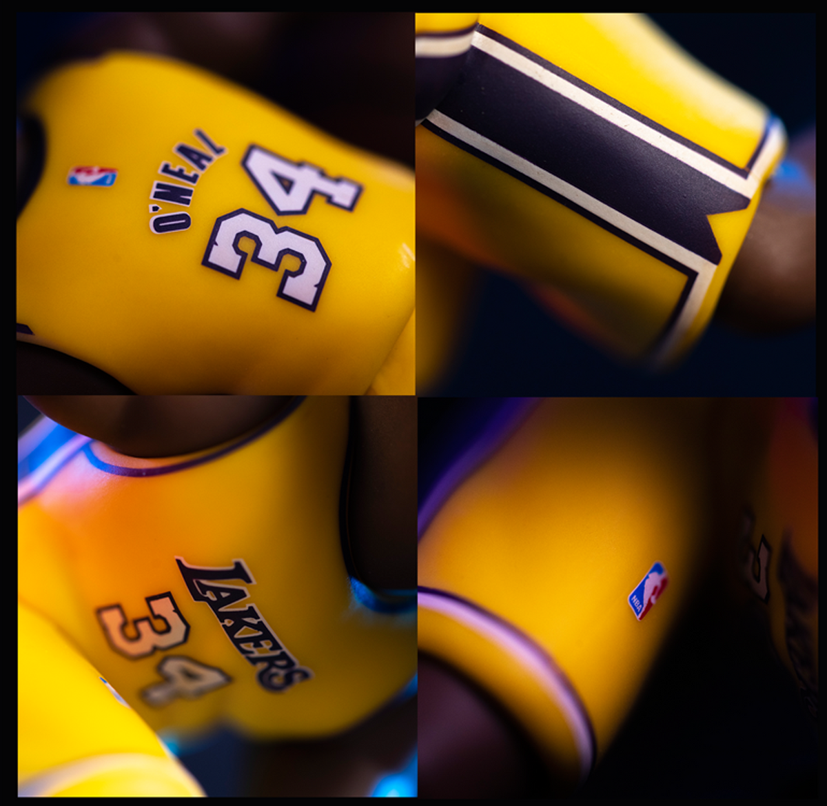Shaquille O'Neal (2022 Lakers MINI 6 -Yellow Jersey) – www.