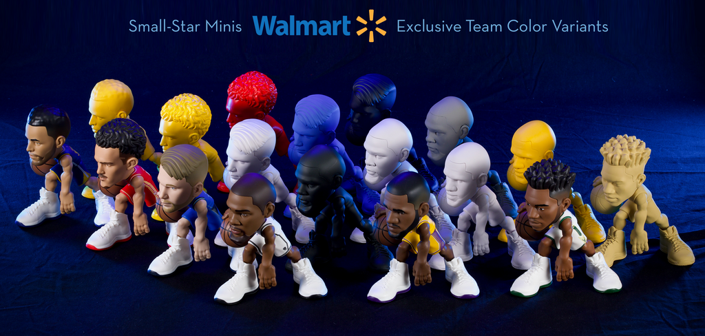 Small-Stars Minis Walmart Exclusive Team Color Variants