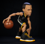 Steph Curry (2019 Warriors - Black Jersey