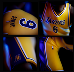 LeBron James (2022 Lakers - Gold Jersey)