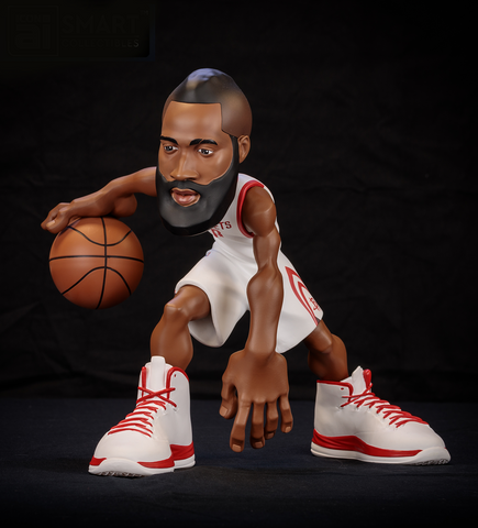 Basketball Star James Harden Puppe Kopfschütteln Action Figur
